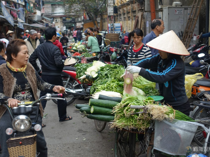 Das pulsierende Strassenleben Hanoi‘s